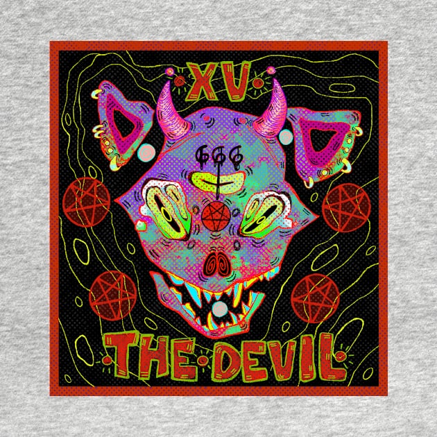 XV THE DEVIL by deathmech